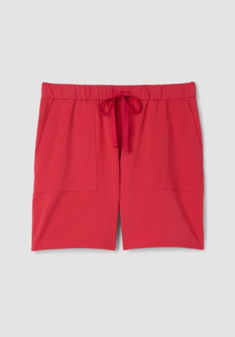 Pima Cotton Stretch Jersey Walking Shorts